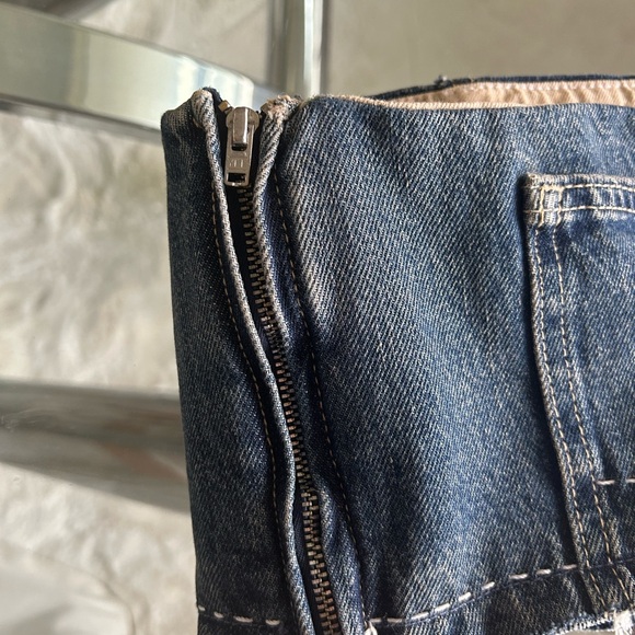 Zara denim crop top, never been worn - Picture 4 of 5